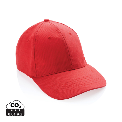 Casquette personnalisable coton recyclé Impact AWARE™ 6 pans