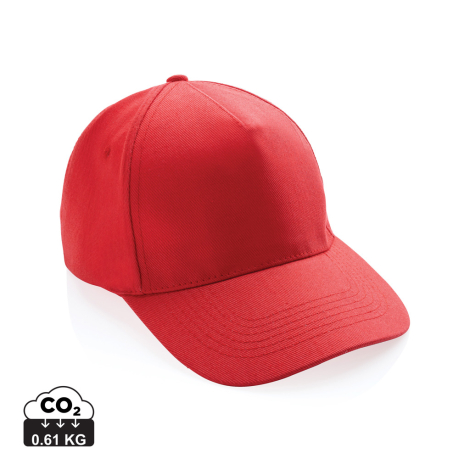 Casquette à personnaliser coton recyclé Impact AWARE™ 5 pans