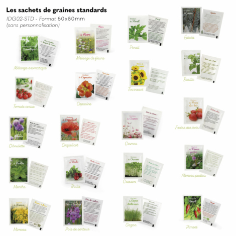 Kit de plantation promotionnel - 3 pots