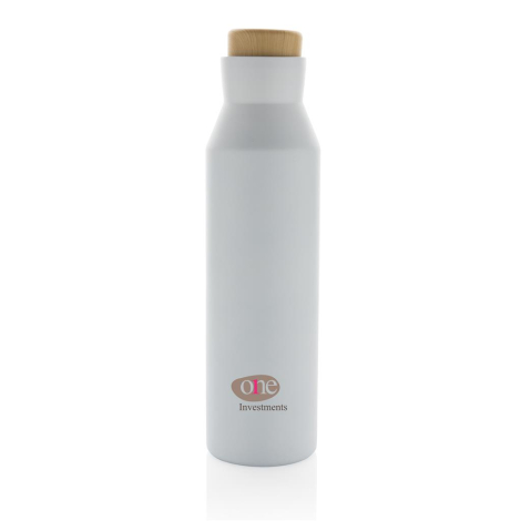 Bouteille personnalisée isotherme 500ml inox recyclé Gaia