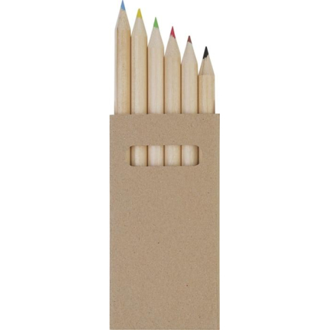 Set personnalisable de coloriage avec 6 crayons Artemaa
