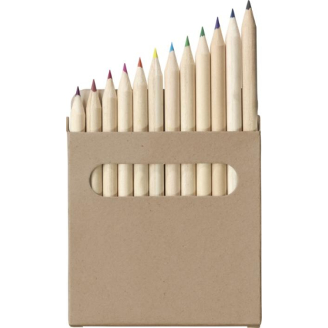 Set de coloriage promotionnel de 12 crayons Artemaa