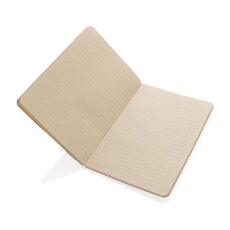 Carnet promotionnel A5 en papier de canne à sucre