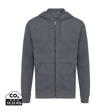 Sweat capuche coton recyclé personnalisable Iqoniq Abisko