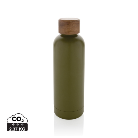 Bouteille publicitaire 500ml isotherme Wood