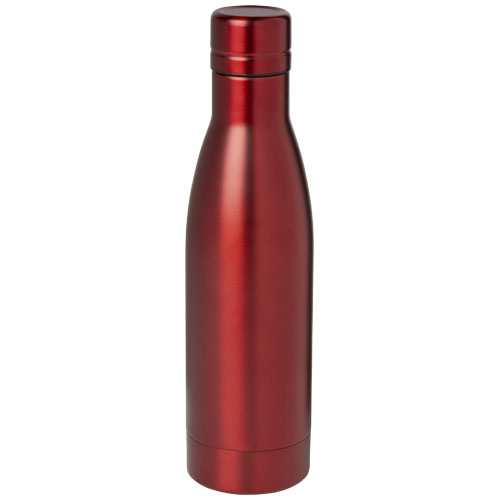 Bouteille promotionnelle acier inox recyclé de 500 ml Vasa Rouge