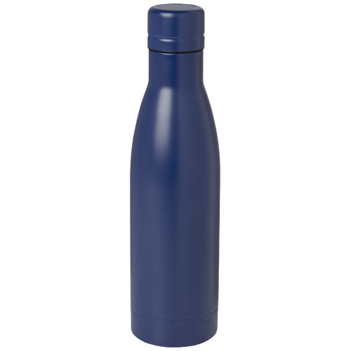 Bouteille promotionnelle acier inox recyclé de 500 ml Vasa Bleu