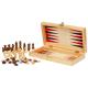 Jeu de plateau promotionnel Mugo 3-en-1 en bois