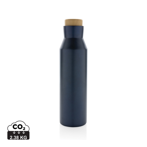 Bouteille personnalisée isotherme 500ml inox recyclé Gaia