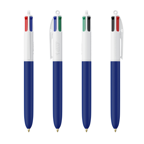 Stylo BIC® 4 Couleurs Soft personnalisé