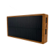 Batterie de secours personnalisable solaire 10 000 mAh