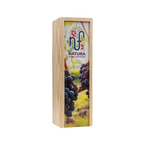 Coffret vin en bois personnalisable 75cl