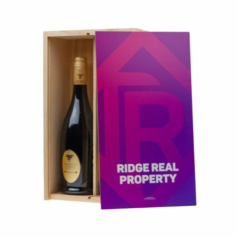 Coffret à vin double promotionnel 2x0,75L
