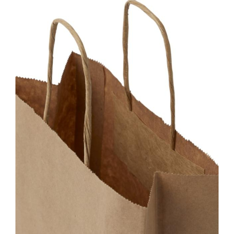 Sac papier Kraft 18x8x21cm promotionnel - PETIT