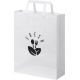 Sac personnalisable 25x32x11cm en papier Kraft - MOYEN