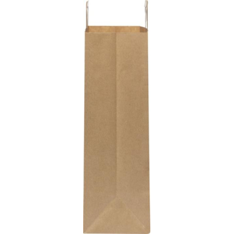 Sac personnalisable 25x32x11cm en papier Kraft - MOYEN