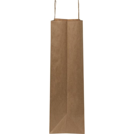 Sac papier Kraft 49,5x44x14cm publicitaire - XXL