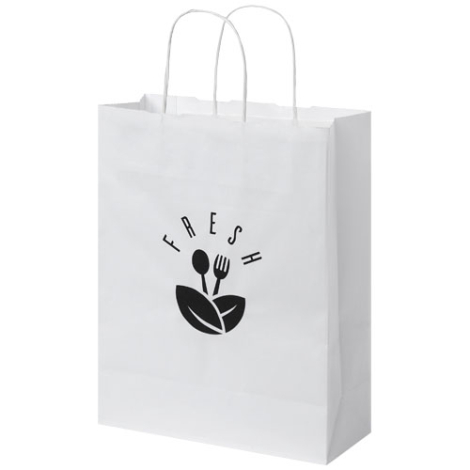 Sac papier Kraft personnalisable 25x32x11cm - MOYEN