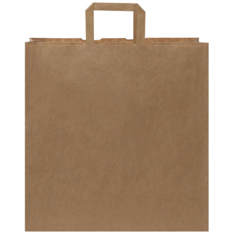 Sac publicitaire en papier Kraft 34x35x20cm - XL