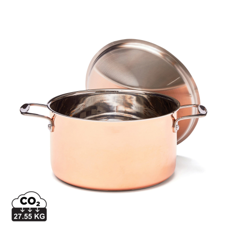 Casserole personnalisable en cuivre Baron VINGA