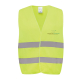 Gilet de signalisation haute visibilité personnalisé rPET