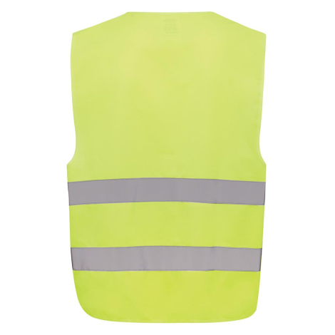 Gilet de signalisation haute visibilité personnalisé rPET