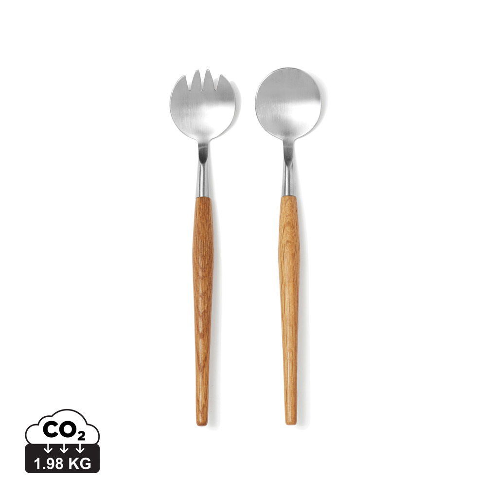 Couverts promotionnels de service Retro VINGA Marron