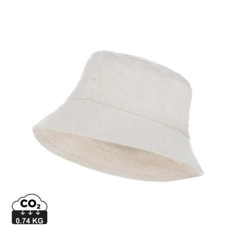 Chapeau personnalisable toile recyclée non teintée 285g Impact AWARE™