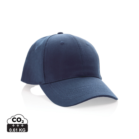 Casquette 6 pans coton recyclé 280 g personnalisée Impact