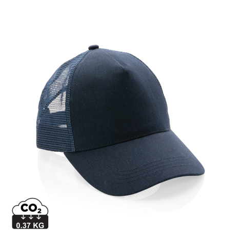 Casquette promotionnelle trucker coton recyclé Impact AWARE™