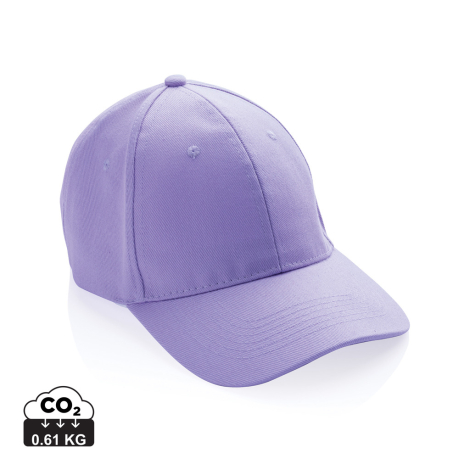Casquette personnalisable coton recyclé Impact AWARE™ 6 pans