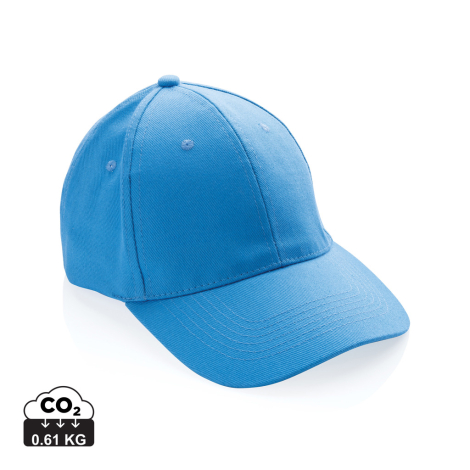 Casquette personnalisable coton recyclé Impact AWARE™ 6 pans