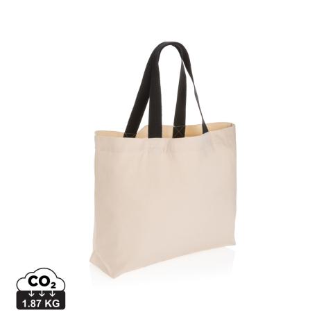 Grand sac cabas toile recyclée 240g personnalisable Impact