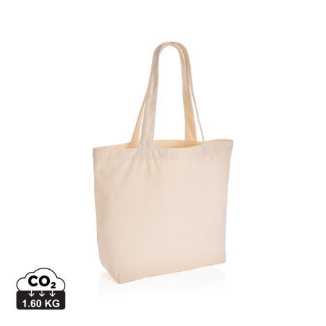 Sac shopping publicitaire toile recyclée 240g Impact 