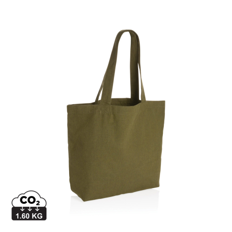 Sac shopping publicitaire toile recyclée 240g Impact 