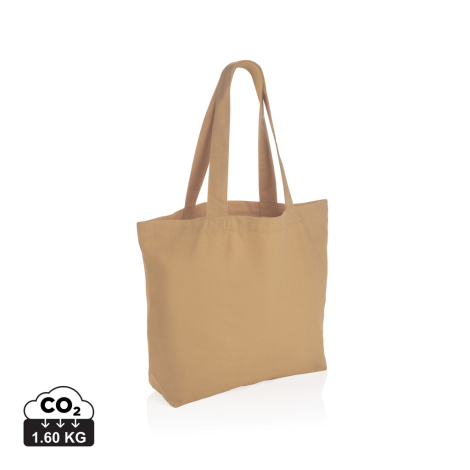 Sac shopping publicitaire toile recyclée 240g Impact 