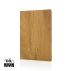 Cahier publicitaire A5 couverture bois Kavana