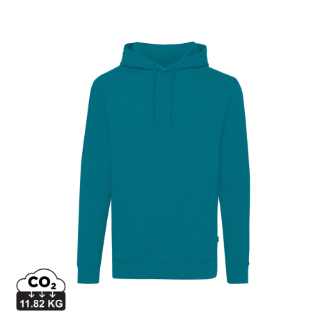 Sweat capuche promotionnel coton recyclé 340g Iqoniq Jasper