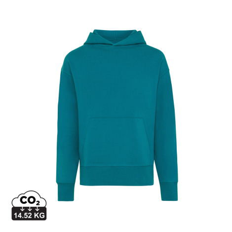 Sweat capuche publicitaire en coton recyclé 340g Iqoniq Yoho