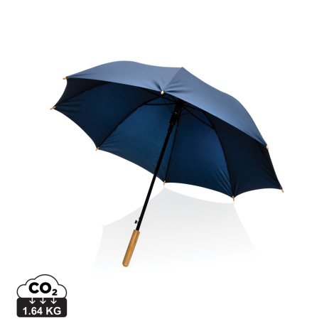 Parapluie rPET et bambou publicitaire Impact