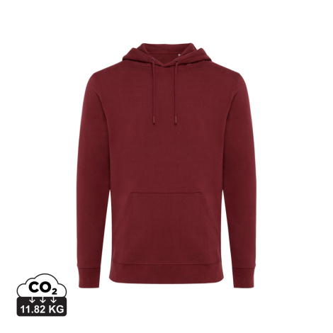 Sweat capuche promotionnel coton recyclé 340g Iqoniq Jasper