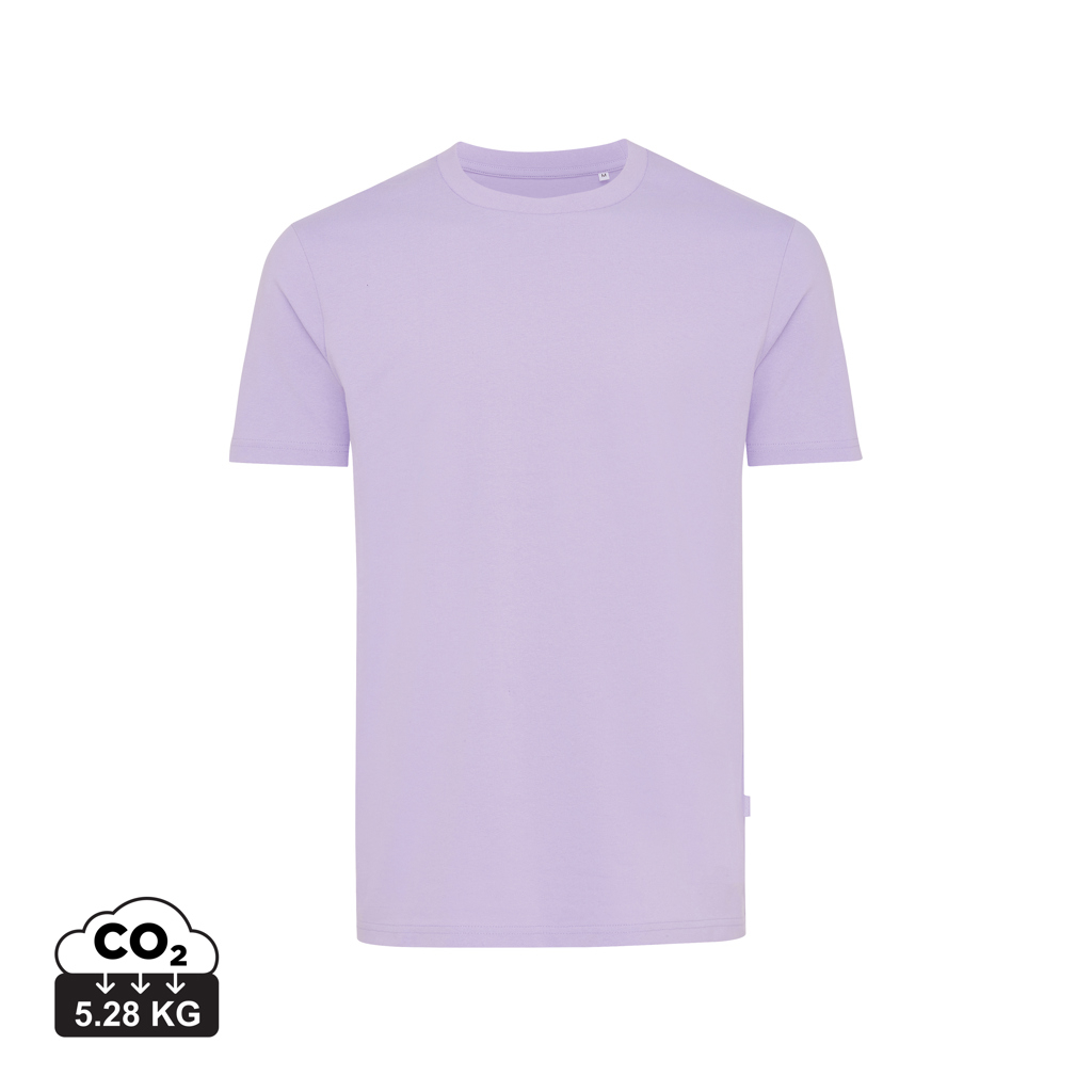 T-shirt en coton recyclé promotionnel 180g Iqoniq Bryce Lavande