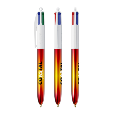 Stylo 4 couleurs personnalisable BIC® Flags Collection