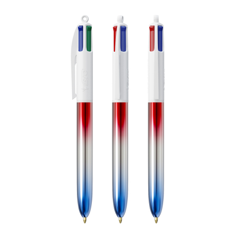 Stylo 4 couleurs personnalisable BIC® Flags Collection