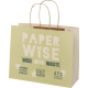 Sac recyclable personnalisé résidus agricoles 31x25x12 cm