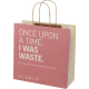 Sac publicitaire XL en papier résidus agricoles 31x31x12 cm
