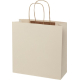 Sac publicitaire XL en papier résidus agricoles 31x31x12 cm