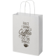 Sac personnalisable en papier Kraft taille moyenne 24x32x9 cm