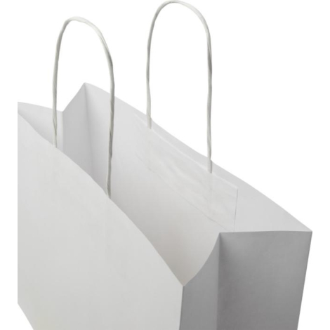 Sac recyclable en papier Kraft à personnaliser 31x12x25 cm