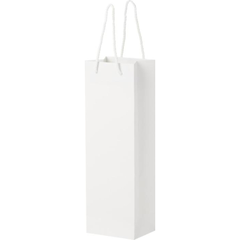 Sac bouteille personnalisé en papier recyclable 12x37x9 cm